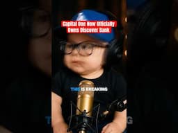 Capital One NOW Owns Discover Bank #shorts #credit #money #finance #capitalone #discover