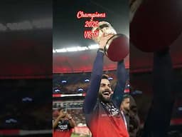 Champions of 2025 #rcb #viratkohli #ipl2025 #virat #kohli