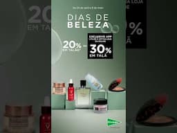 Descubra os Dias de Beleza no El Corte Inglés. Até 9 de maio.