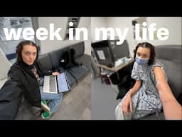 a very random week in my life | florida trip, remission scan, & catching up on school!