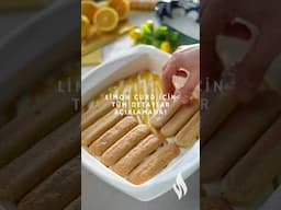 Limoncello Tiramisu Tarifi 🍋🍰 Nefis Yemek Tarifleri #nefisyemektarifleri #shorts
