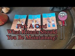 Pick A Card What Rituals Should You Be Consistent With ? |Sand/Shell Reading