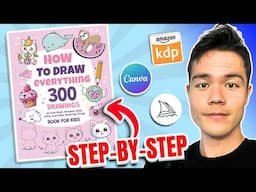 How to Create “How To Draw” Books to Sell on Amazon KDP Using AI and Canva