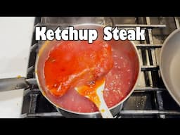 Steak Boiled in Ketchup