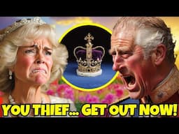 King Charles SCREAMS at Camilla in Buckingham Palace, the one who STOLE All the king’s jewels!
