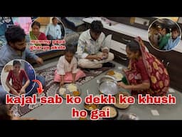 Aaj puri family chali gai kajal ke ghar 🚗 | Thakor’s family vlogs