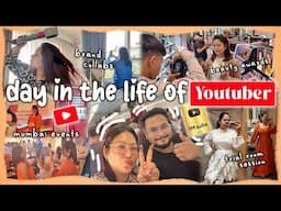 Weekend in the Life of a Content Creator 🎥❤️‍🔥Judging Beauty Awards, Mumbai Events | Vlog