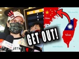 Taiwan Deports Chinese People Calling For War