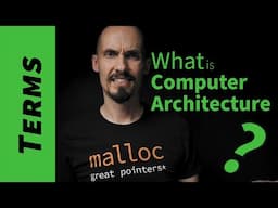 What is computer architecture?