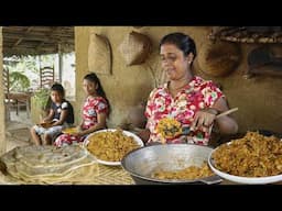 Homemade prawn kottu/ Paratha and Prawn curry, Kottu I am making today.     village kitchen recipe