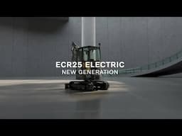 Volvo ECR25 Electric New Generation: Double Runtime & Simplified Charging.