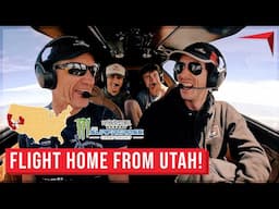 Flying From Monster Supercross Championship 2025 in Utah to Torrance, California