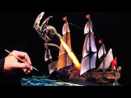 Making an Intense High Seas Battle Diorama