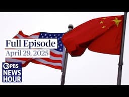 PBS News Hour West live episode, April 29, 2025