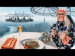 I Took Myself For Dinner - 200ft in the Sky!