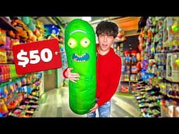Can I Win Giant Pickle Rick Cheaper With Arcade Tickets?