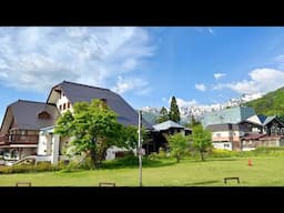 Hakuba Countryside Village Walking through Most Beautiful View Japan