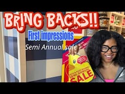 BOPIS ON DECK! BATH&BODYWORKS BRING BACKS FIRST IMPRESSIONS! 🛍️SEMI ANNUAL SALE HAUL🛍️