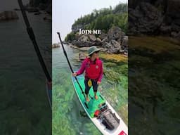 Join me on an outdoor adventure for summer 2025 🏕️ #paddleboarding #lakesuperior
