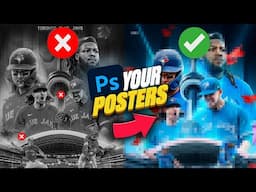 Making your Sports Posters Better! (Breakdown) #3