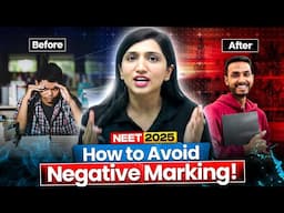 🚫❌ How to Avoid Negative Marking in NEET 2025! | Akansha Karnwal #neet2025 #akanshakarnwal
