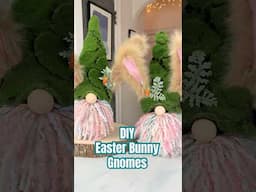 DIY Easter Bunny Gnomes