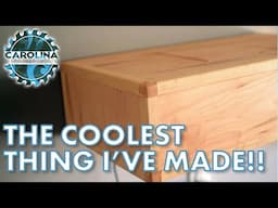 Floating Nightstand with Hidden Phone Charging and Fingerprint Unlock Hidden Compartment |  Woodwork