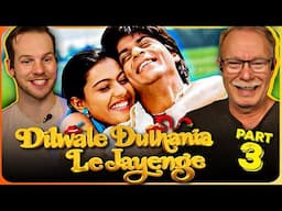 Dilwale Dulhania Le Jayenge Movie Reaction Part 3/4 | Shah Rukh Khan, Kajol | Aditya Chopra | DDLJ