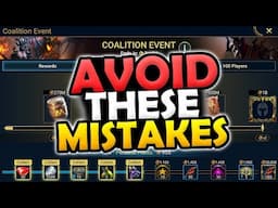 COALITION EVENT CAN BE TRICKY! EARN THE EASY POINTS FIRST - BREAKDOWN | RAID SHADOW LEGENDS