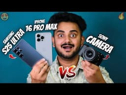 iPhone 16 Pro Max vs S25 Ultra vs DSLR – Best Video Camera in 2025?