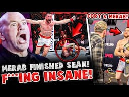 REACTIONS Merab FINISHING Sean O'Malley! *BACKSTAGE FOOTAGE* Merab & Cory Sandhagen! UFC 316
