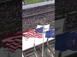 Chills. 🇺🇸 Nothing compares to the pageantry of the #Indy500. #shorts