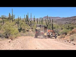 Overlanding the Hieroglyphic Mountains in Central Arizona