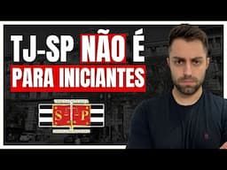 O CONCURSO de ESCREVENTE do TJ-SP NÃO é para INICIANTES