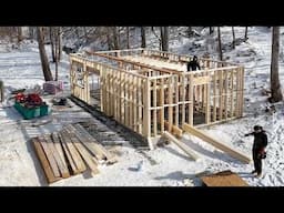 Building Rustic BARNDOMINIUM in the Woods