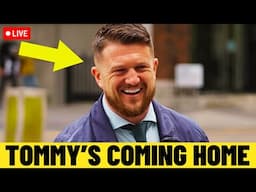 Breaking News: TOMMY ROBINSON IS FINALLY FREE FROM PRISON!