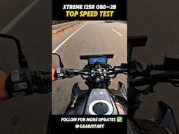 Hero Xtreme 125R Top Speed Test🔥