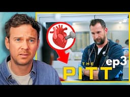 ER Doctor REACTS to THE PITT | Episode 3