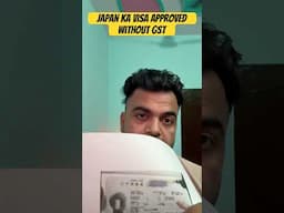 Japan 🇯🇵 visa approved on MSME profile #japan #japantravel #japanvisa #japanvisasinhala #japan
