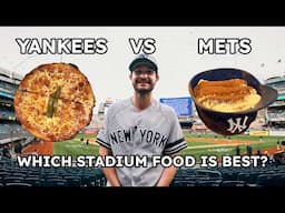 Which Stadium Food is Best? Yankees vs Mets? | Jeremy Jacobowitz