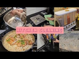 Apne hat lage hon to pta chalta hai || Kitchen cleaning dil se || Cajun Pasta
