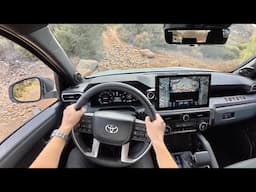 2025 Toyota 4Runner Trailhunter vs. Tacoma Trailhunter - POV Off Road Driving Impressions