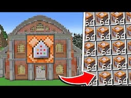 I Built a COMMAND BLOCK Farm in Minecraft Hardcore
