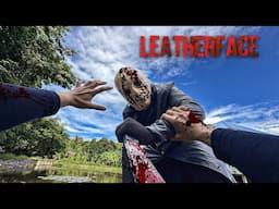 Parkour Vs Demon leather face 2 | In real life !