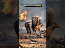 Humanity ends here—just a reflection of our selfishness. Karma will return, without a doubt.
