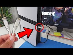 How to CONNECT LAN CABLE TO PS5 (EASY METHOD)
