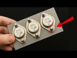 99% of people don't know: How to use 2N3055 to effectively protect your home every day
