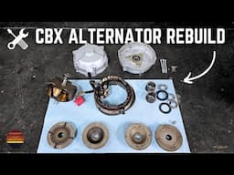 Honda CBX Alternator Rebuild - Fixing Factory Defects