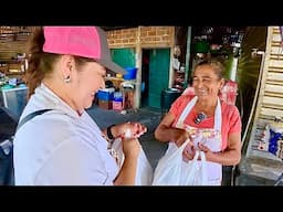 😊ENCONTRAMOS A LA VENDEDORA DE PAN DE PUEBLO DE APASTEPEQUE🇸🇻 LE LLEVAMOS UNA SORPRESA 😃