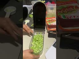 cortar los ingredientes mas facil y rapido
